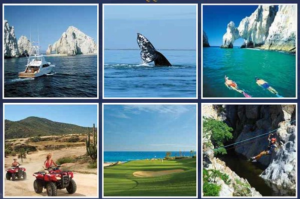 picture of various activities available at some of the all-inclusive resorts